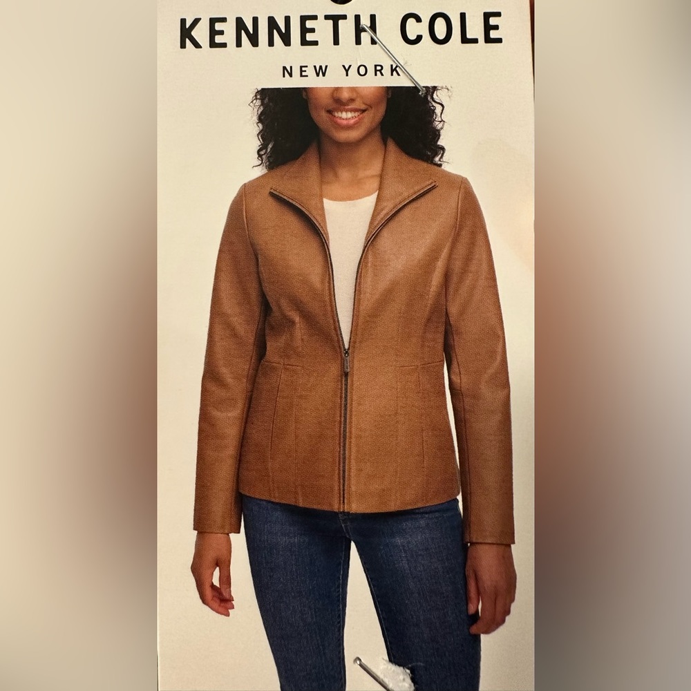 Kenneth Cole New York leather jacket
